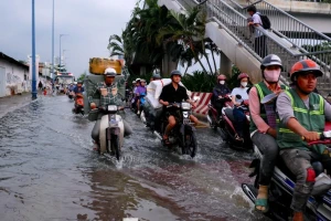 Hôm nay, triều cường ở TPHCM có thể vượt mức lịch sử