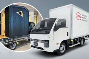 BYD T35 – Xe tải điện giá hơn 1 tỷ, cấp điện mạnh đến mức vận hành cả phòng xông hơi