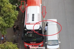 Hà Nội kiểm tra các điểm đỗ xe, văn phòng nhà xe trên các tuyến phố