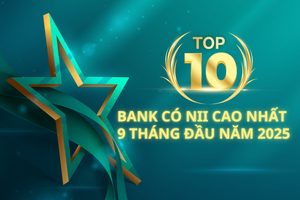 Top 10 ngân hàng có thu nhập lãi thuần cao nhất 9 tháng 2025: Một ngân hàng tư nhân bứt tốc, chỉ còn cách Vietcombank hơn 600 tỷ đồng