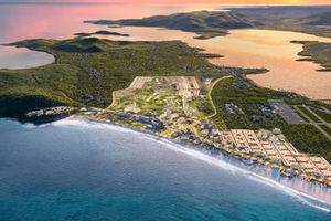 Lần đầu tiên Việt Nam có đại đô thị biển liền kề sân bay và cảng biển quốc tế