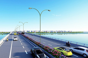 Thời điểm hợp long cây cầu hơn 2.200 tỷ kết nối 2 tỉnh thành đôi bờ sông Thái Bình