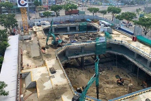 Chủ đầu tư The Legend Danang đẩy nhanh tiến độ thi công dự án