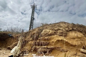 Cáp ngầm xuyên biển cấp điện cho Lý Sơn bị lộ thiên sau bão