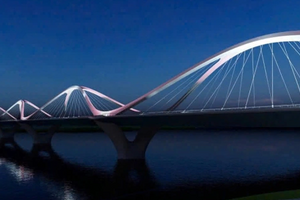 Siêu cầu 16.000 tỷ mang tên danh tướng huyền thoại bắc qua dòng sông biểu tượng của Thủ đô có điều chỉnh lớn sau 1 tháng khởi công