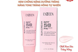 Sản phẩm kem chống nắng LYZEEN bị xác định là hàng giả, Bộ Y tế yêu cầu thu hồi khẩn trên toàn quốc