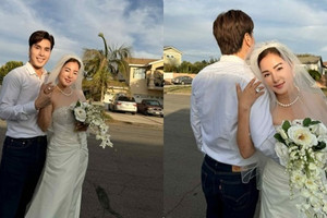 Danh hài Việt bị chồng lừa 7 tỷ rồi bỏ trốn, nay khoe 'ảnh cưới' với Á vương kém tuổi