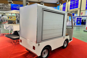 Ra mắt xe tải điện mini do chính tay người Việt tự thiết kế: Giá rẻ bằng 1 chiếc xe máy, sạc đầy chạy 70 km