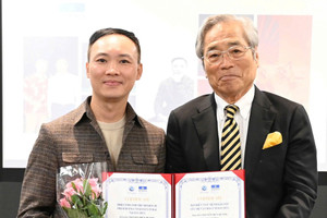 Đạo diễn người Việt đầu tiên được UNESCO Nhật Bản vinh danh