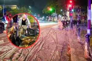 Vụ bùn lỏng ngập tràn phố: Chủ đầu tư dự án đường metro ngầm Hà Nội phủ nhận liên quan