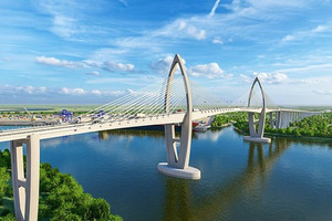 Việt Nam sắp sở hữu cầu có nhịp chính dài nhất Đông Nam Á, kết nối 2 tỉnh thành giàu nhất cả nước