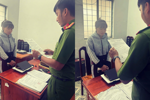 Khởi tố, cấm Quang Thị Hồng Đào đi khỏi nơi cư trú