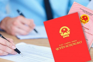 Quy trình cấp sổ đỏ cho đất có biến động diện tích theo quy định mới