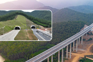 Chỉ một tháng nữa, hầm xuyên núi có địa chất phức tạp nhất trên cao tốc hơn 11.000 tỷ sẽ chính thức được mở rộng