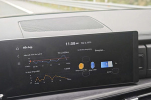 Lộ ảnh Hyundai Santa Fe Hybrid tại Việt Nam: Mạnh 232 mã lực, tiết kiệm chỉ 5,1L/100 km, dân mê xe 'cười tít mắt'