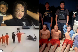 Tóm sống nhóm tội phạm nổ súng vào cảnh sát, trốn thoát ngay trước sân tòa án: Campuchia nói 5 nghi phạm là người Việt