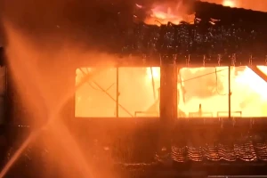 Đám cháy lớn nhất trong 50 năm, thiêu rụi 170 ngôi nhà ở Nhật Bản