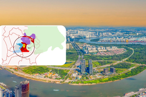 Lộ diện khu vực đang giữ vị thế trung tâm tài chính - thương mại mới của TP. HCM