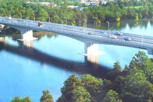 Sắp thông xe cây cầu trọng yếu bắc qua sông Sài Gòn