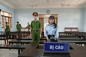 Tuyên án ‘người quen cán bộ’ Nguyễn Thị Mỹ Nghĩa sinh năm 1994