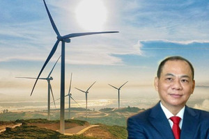 Công ty năng lượng của tỷ phú Phạm Nhật Vượng muốn làm hai dự án điện gió gần 40.000 tỷ tại Hà Tĩnh