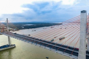 Cầu gần 7.300 tỷ trên tuyến cao tốc đắt đỏ bậc nhất Việt Nam: Lọt top thế giới, do doanh nghiệp Việt tên tuổi xây dựng