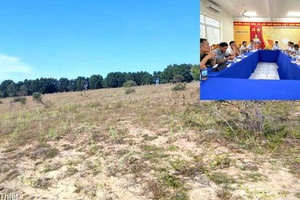 Cưỡng chế hơn 35.000m2 đất của bà Nguyễn Thị Bảy