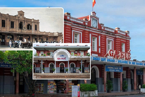 Nhà ga hơn trăm  tuổi lâu đời bậc nhất Việt Nam, được xây từ thời Pháp thuộc vừa trở thành biểu tượng du lịch mới của vùng đất cố đô