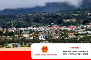 85 người chết và mất tích, nhiều phường, xã còn ngập sâu