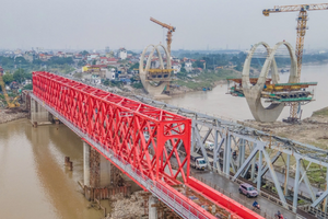 Cây cầu 1.800 tỷ thay thế cây cầu hơn 100 tuổi sẽ bị phá dỡ ở Hà Nội: Chưa giải quyết được khó khăn, phải thi công cầm chừng