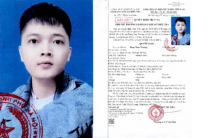 Truy nã đặc biệt Đặng Nam Trường sinh năm 2000