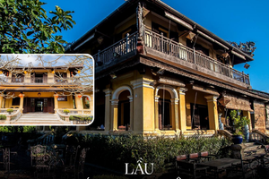 Căn lầu hiếm hoi của Hoàng cung quay về hướng Bắc…