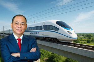 Tỷ phú Phạm Nhật Vượng đã thu xếp đủ nguồn tài chính để làm dự án đường sắt cao tốc Bắc - Nam 67 tỷ USD
