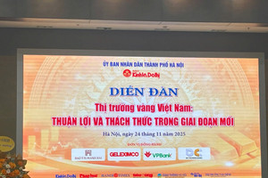 Mỗi năm, Việt Nam tiêu thụ hơn 55 tấn vàng