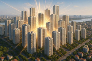 Nguồn cung căn hộ chung cư tại Thủ đô đạt kỷ lục, lần thứ 2 vượt mốc 10.000 căn/quý