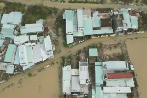 Mưa lớn, nhiều khu vực Đông Gia Lai 'tái' ngập