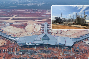 Siêu sân bay lớn nhất Việt Nam lọt TOP thế giới chính thức hoàn thành đóng điện trạm biến áp 119 tỷ đồng