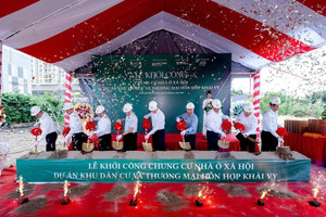 Khởi công xây dựng hơn 300 căn nhà ở xã hội tại phường Phú Thuận, TP. HCM