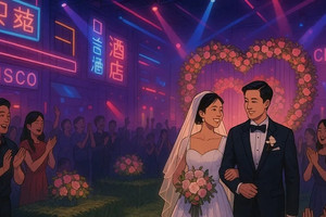 Hàng triệu cặp đôi Trung Quốc làm đám cưới ở nơi không ai ngờ tới, tạo ra một dịch vụ đầy tiềm năng trong tương lai