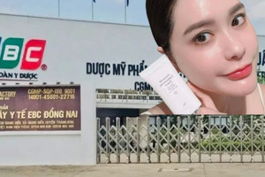 Công ty sản xuất kem chống nắng giả cho chồng Đoàn Di Băng lộ thêm bê bối