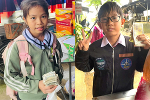 Tấm lòng đặc biệt của học sinh vùng 'rốn lũ' Đà Nẵng