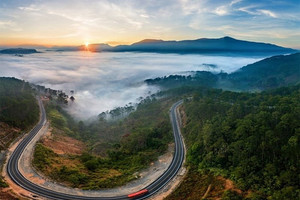 Việt Nam có một 'cung đường nối biển và hoa', đẹp mê hoặc nhưng hiểm trở bậc nhất miền Trung