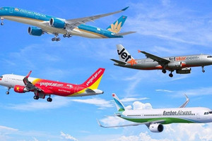 SHS Research: Các hãng hàng không Vietnam Airlines, Vietjet Air, Bamboo Airways... cạnh tranh ngày càng khốc liệt