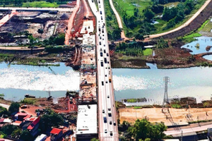 Ngày mai, hợp long cây cầu bắc qua sông Thương, kết nối trung tâm Bắc Giang cũ với các khu vực phụ cận