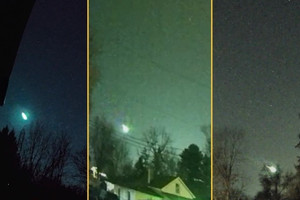 Thiên thạch lao với vận tốc 160.000km/giờ vào khí quyển Trái Đất