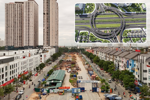 Nút giao hơn 2.300 tỷ được xem 'trục xương sống' trong hệ thống vành đai của Thủ đô đón tin vui lớn