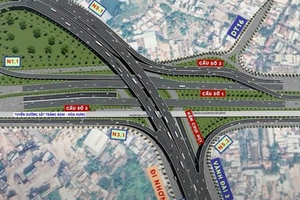 Sắp thông xe nút giao 3 tầng kết nối 6 trục đường của 2 tỉnh thành giàu nhất Việt Nam