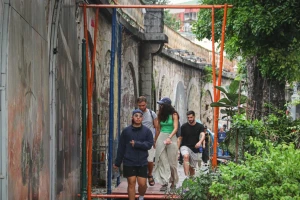 Hà Nội thông tin về tiến độ cải tạo 132 vòm cầu đá dẫn lên cầu Long Biên