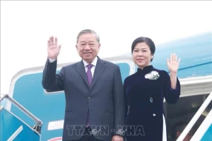 Tổng Bí thư Tô Lâm và Phu nhân lên đường thăm cấp Nhà nước tới Lào