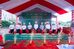 Khởi công xây dựng hơn 300 căn nhà ở xã hội tại phường Phú Thuận, TP. HCM